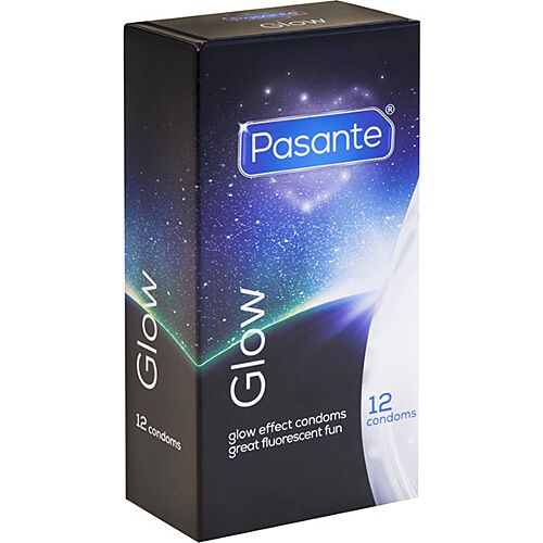 Preservativi Pasante Glow - 12 unità che brillano
