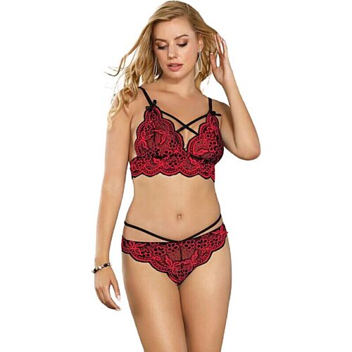 Set di lingerie SUBBLIME Top e Panties in pizzo