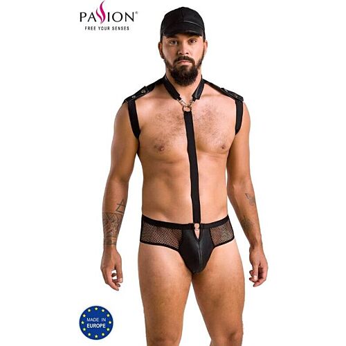 Lencería hombre PASSION MEN 038 SET JOHN negro