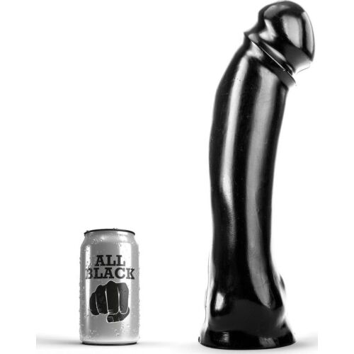 Dildo ALL BLACK DONG 33 cm asta lunga
