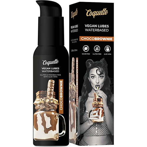 Lubrificante Vegano Coquette Chic Desire Chocobrownie 100ml