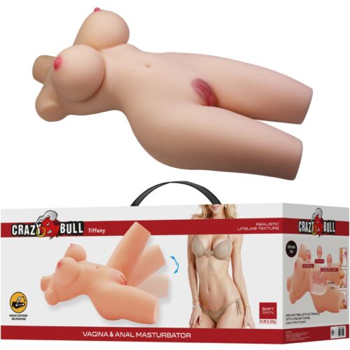Masturbatore Crazy Bull Tiffany Torso Femminile Realistico 5.5 kg
