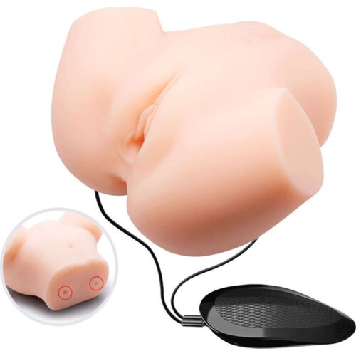 Masturbatore Crazy Bull Doppia Vibrazione Realistica