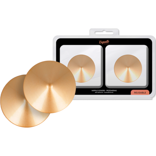 Copripezzi Coquette Chic Desire con cerchi dorati