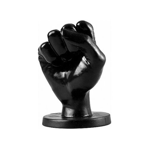 Buttplug All Black Pugno Anale 14 cm - Fisting Potente