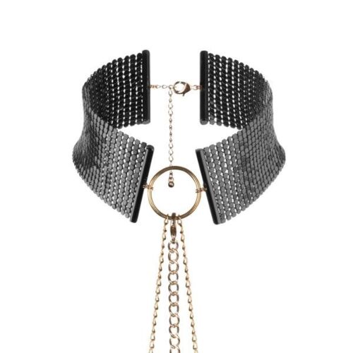 Collana Bijoux Desire Metallique in malla metallica