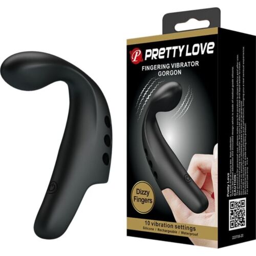 Vibratore Dito Pretty Love Gorgon con 10 Modalità