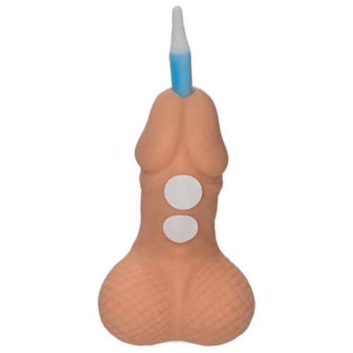 Candela Penis Diablo Picante con numeri adesivi