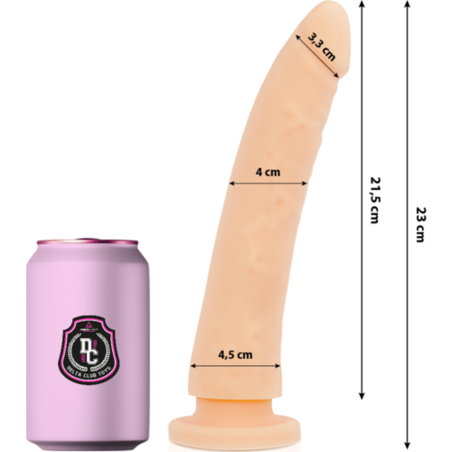 Dildo DELTACLUB 23 cm in silicone medico