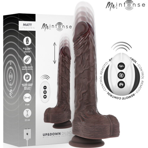 Vibratore MR. INTENSE MATT con movimento Up & Down