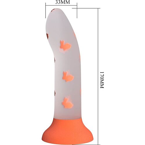 Dildo Pretty Love Magical Nightfall con ventosa e luminoso
