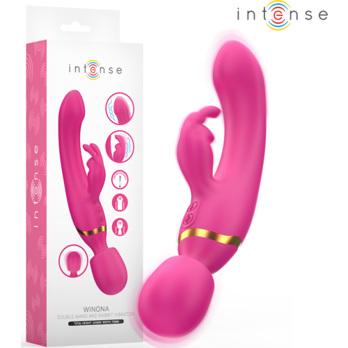 Vibratore WAND INTENSE Winona Doppio Stimolatore Rabbit e Wand