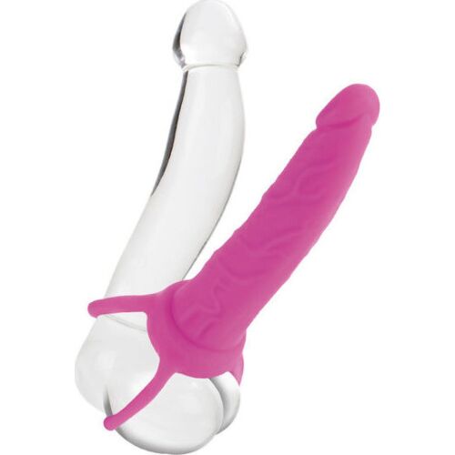 Dildo con arnés CALEXOTICS Dual Penetrator