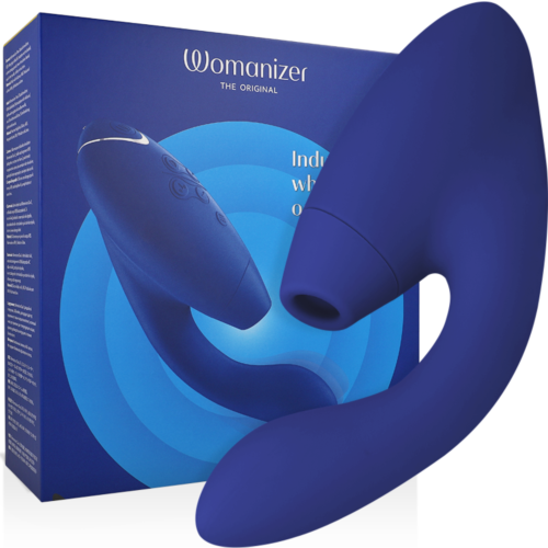 Succionatore Womanizer Duo 2 con vibrazioni potenti