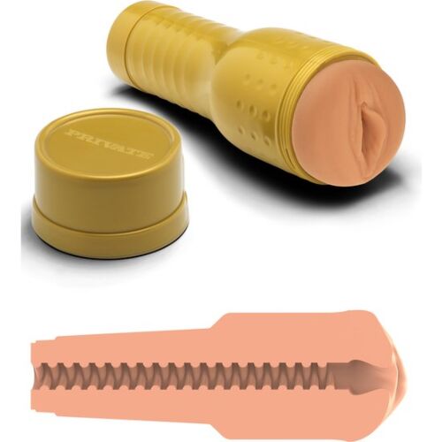 Masturbatore Vaginale PRIVATE Tube Originale con Texture Lussuriosa