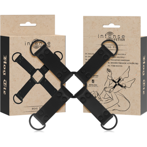 Manette di fissaggio INTENSE FETISH in pelle vegana