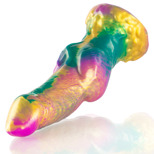 Dildo EPIC Iris con dettagli arcobaleno