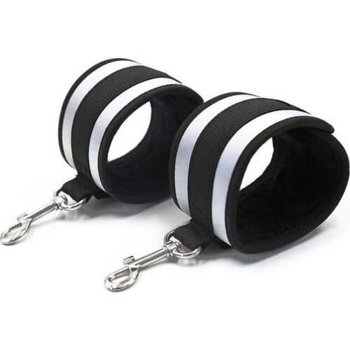 Esposas OhMama Fetish grigie in neoprene e metallo