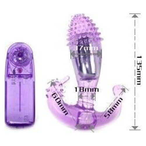 Vibratore BAILE Ripple con tre stimolazioni simultanee
