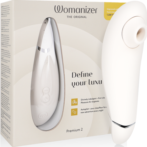 Vibratore clitorideo Womanizer Premium 2 con Pleasure Air