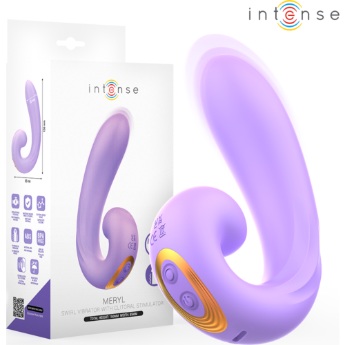 Stimolatore Clitorideo Intense Meryl Doppia Vibrazione