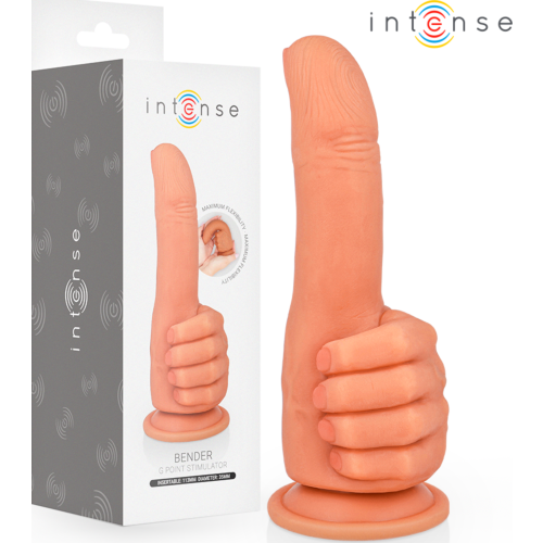 Dildo Punto G INTENSE BENDER - Stimolatore flessibile 11,3 cm