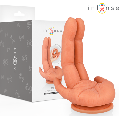 Dildo Punto G INTENSE LEELA con design anatomico in silicone