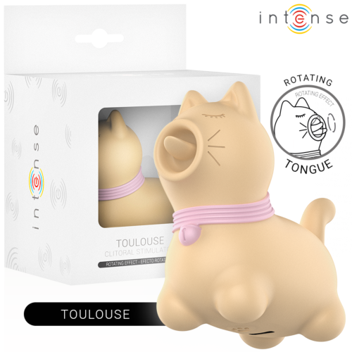 Stimolatore Clitorideo INTENSE Fun Toulouse con Lingua Rotante