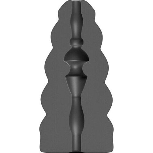 Masturbatore Flick ALL BLACK - Design elegante e texture interna