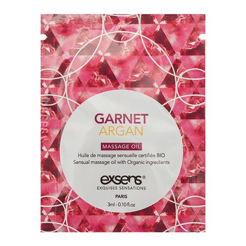 Garnet Argan Massage Oil 3ml.