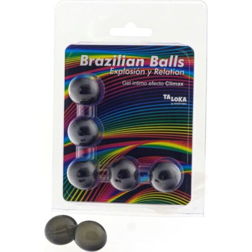 Bolas Brazilian Balls Taloka con gel eccitante effetto climax