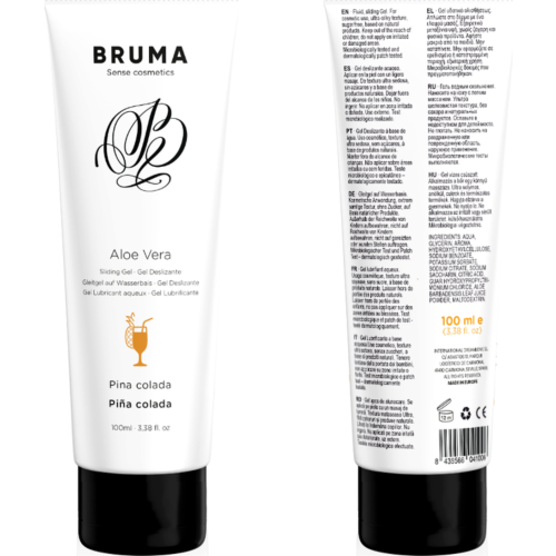 Lubrificante BRUMA Gel Aloe Vera 100 ML per lubrificazione duratura