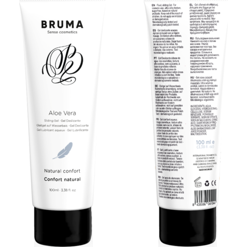 Gel lubrificante BRUMA 100 ML con aloe vera