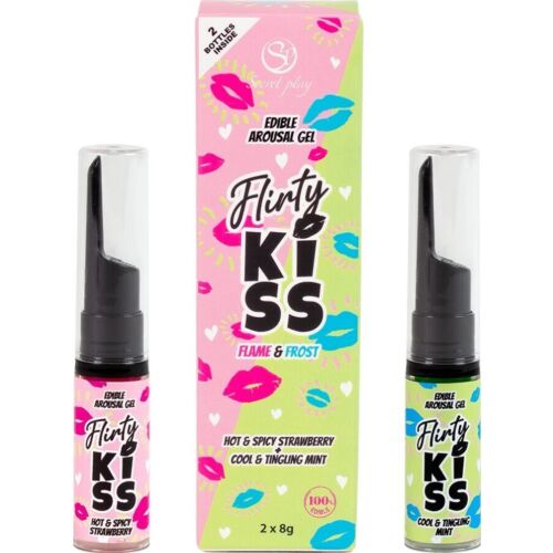 Geli per Sesso Orale SECRETPLAY Flirty Kiss con Effetti Speciali