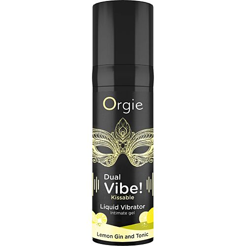 Gel stimolante Orgie Dual Vibe Lemon Gin & Tonic