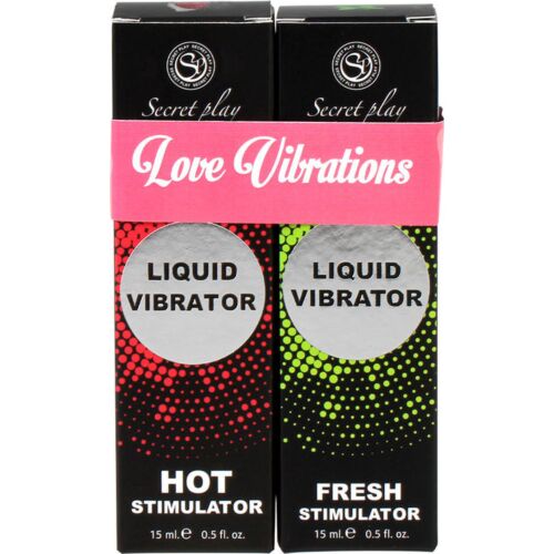 Vibratore liquido SECRETPLAY - Pack Love Vibrations