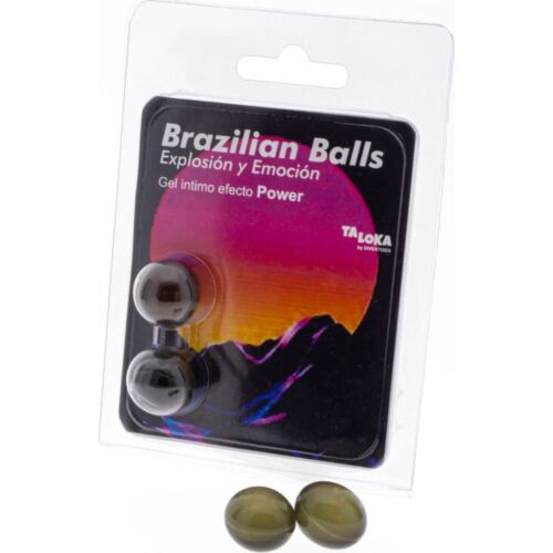 Bolas Brazilian Balls Taloka con gel eccitante effetto Power