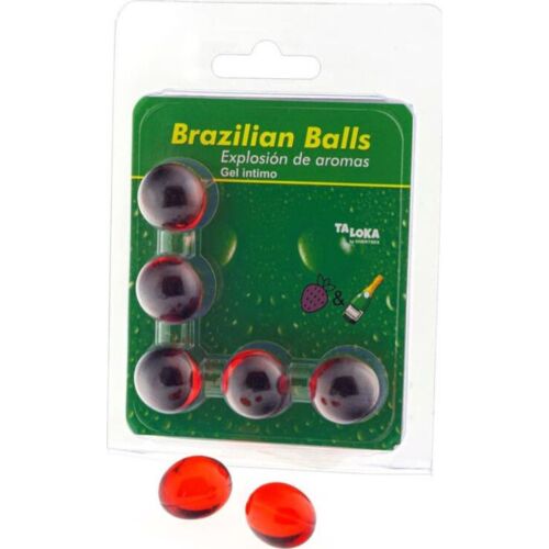 Bolas Brazilian Balls Taloka con aroma di fragole e champagne