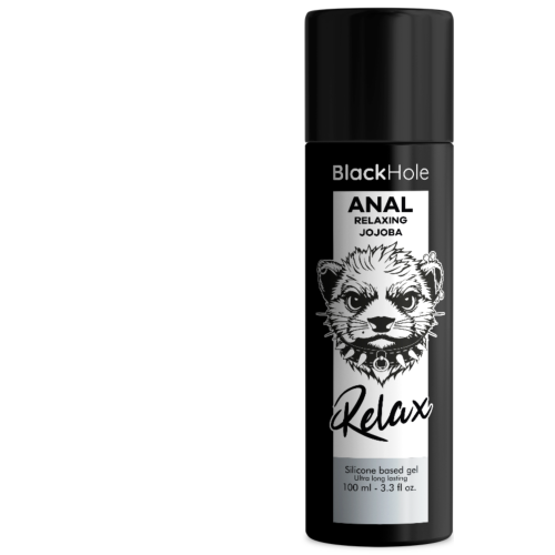 Base in silicone BLACK HOLE Anal Relaxing con Jojoba 100ml