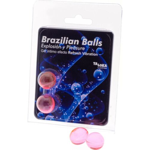 Bolas Brazilian Balls Taloka con Gel Eccitante e Effetto Vibration