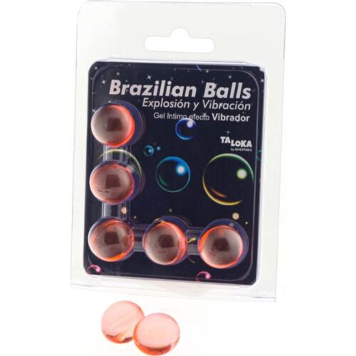 Bolas Brazilian Balls Taloka con gel eccitante effetto vibrazione