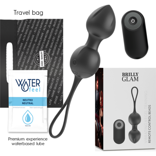 Bolle Vaginali Vibranti Brilly Glam con Controllo Remoto