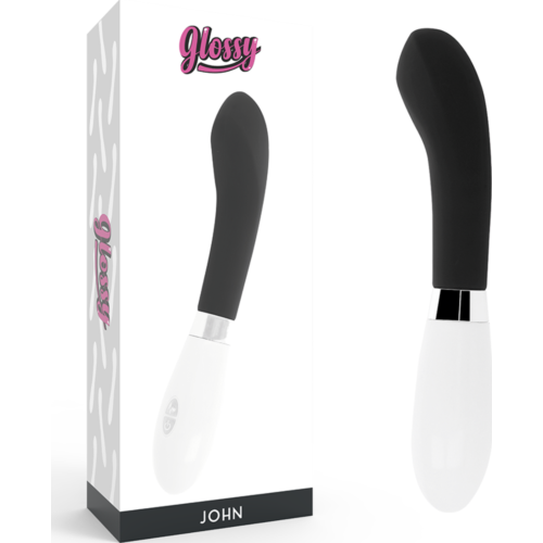 Vibratore GLOSSY John con Curva Naturale per Piacere Intenso