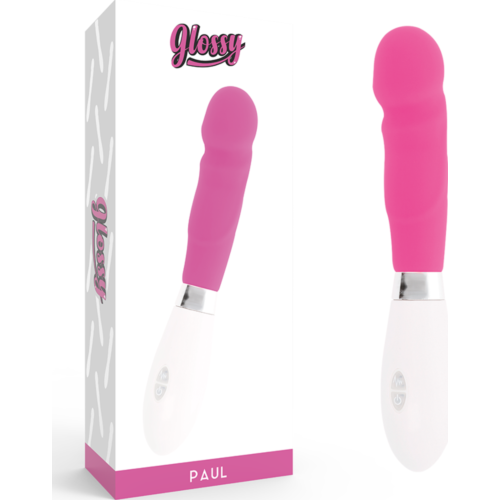 Vibratore GLOSSY Paul con forma realistica e 10 modalità