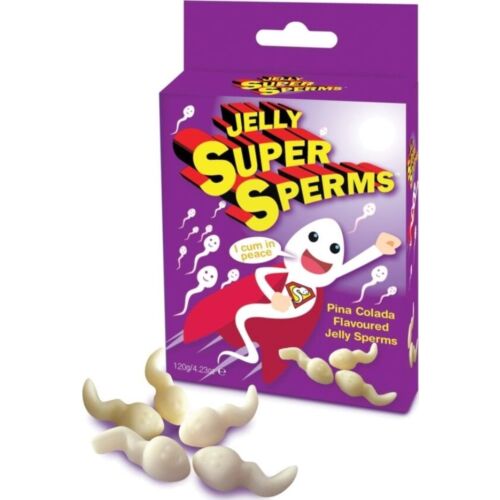 Dulces SPENCER & FLEETWOOD Jelly Super Sperm 120 gr
