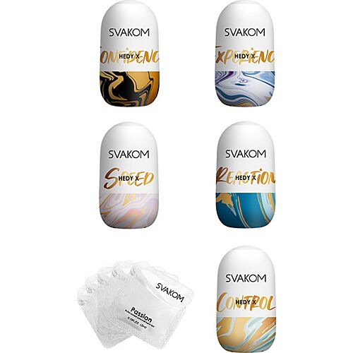 Masturbatore SVAKOM Hedy X-5 Mixed Textures