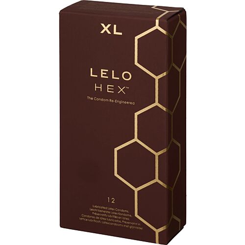 Preservativi LELO HEX Respect XL - Confortevoli e Resistenti