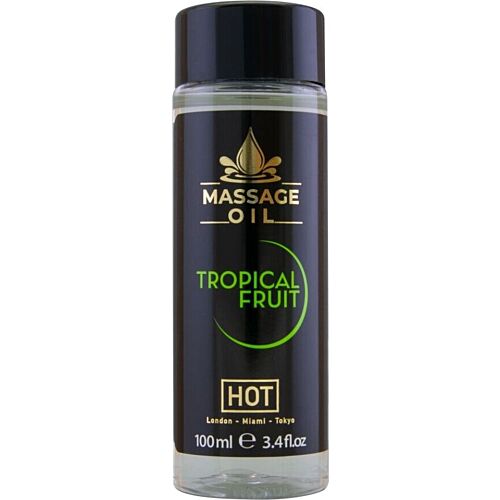 Olio da Massaggio HOT Frutta Tropicale 100ml per il Benessere