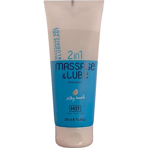 Gel Lubrificante HOT 2 in 1 Tocco Setoso 200 ml