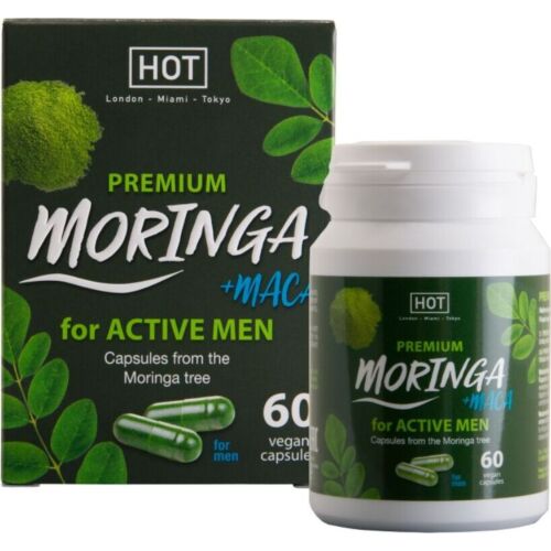 Cápsule per Uomini HOT Moringa | Supporto vitale
